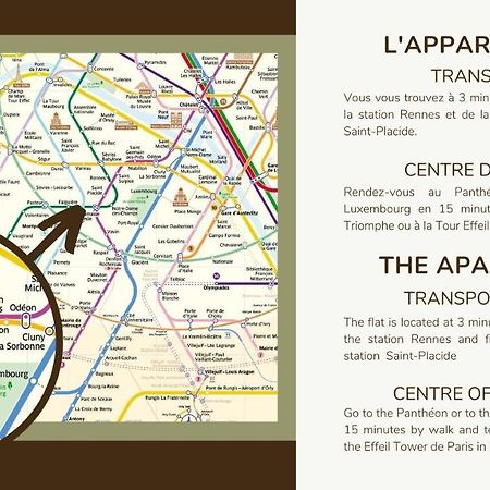 Grand Studio Confort#St Germain-Montparnasse#4P Paris Eksteriør bilde
